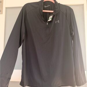 Under Armour Black Quarter Zip Pullover